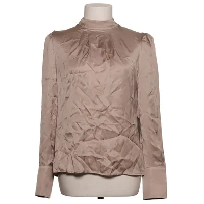Bluse (Beige) fra By Malina Viscose