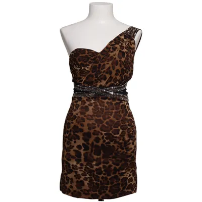Cocktailklänning (Brun, Svart) från Look Elastan, Polyester