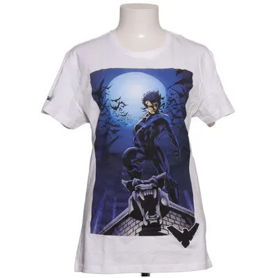 T-shirt (Wit, Blauw, Zwart) van Difuzed Katoen