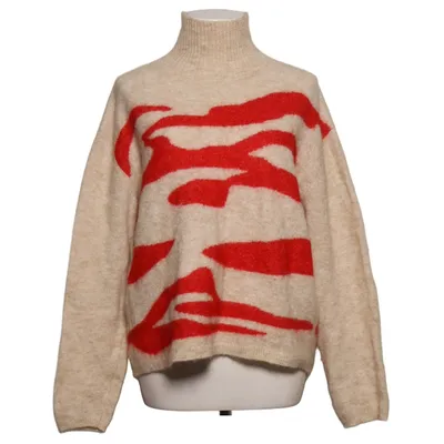 Sweater (Beige, Rød, Flerfarvet) fra Bruuns Bazaar Elastan, Mohair, Polyamid, Uld
