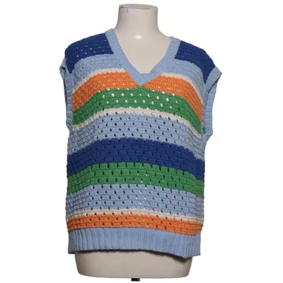 Pull sans manches (Bleu, Multicolore) de Rich & Royal Acrylique, Coton recyclé