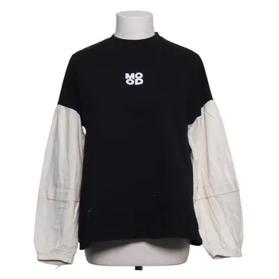 Sweatshirt (Black, White) from Tofisa Cotton, Elastane, Polyester