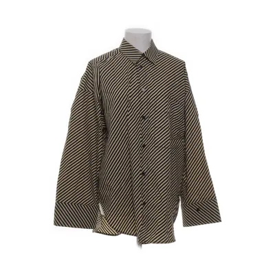 Skjorta (Svart, Beige) från By Malene Birger Ekologisk bomull