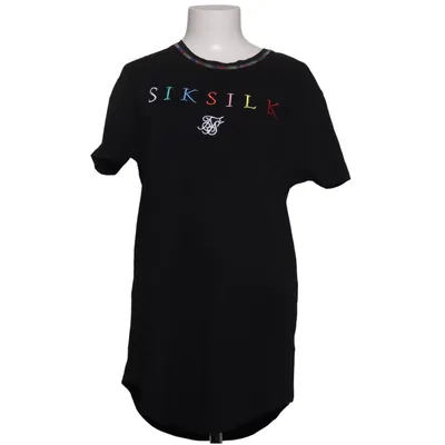 T-shirt (Noir, Multicolore) de SikSilk Coton, Élasthane