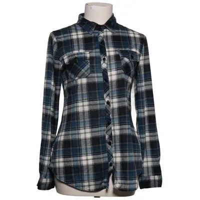 Flanellen overhemd (Blauw, Wit, Zwart) van Apricot Polyester