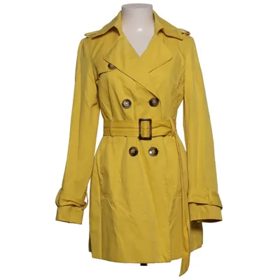 Trench-coat (Jaune) de United Colors of Benetton Coton, Polyester