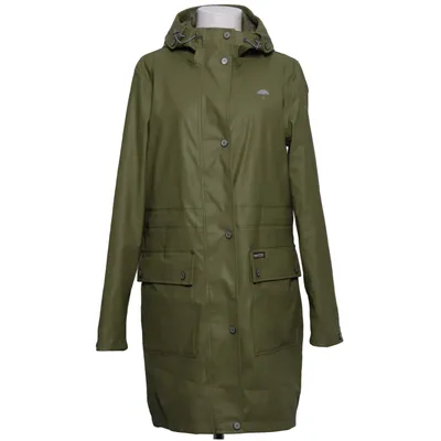 Raincoat (Green) from Schmuddelwedda Polyester, Polyurethane
