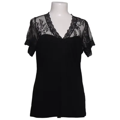 Top (Zwart) van Laura Scott Elastaan, Polyamide, Viscose