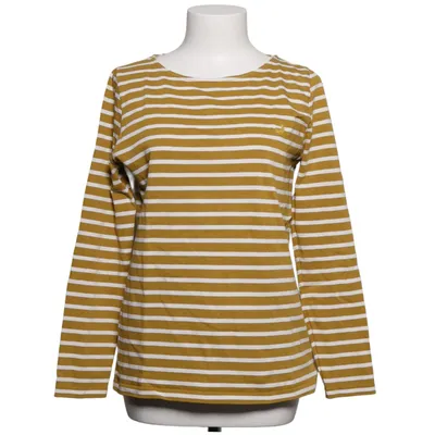 Långärmad t-shirt (Vit, Gul) från TwoThirds Ekologisk bomull