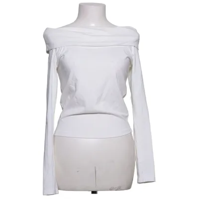 Top (Wit) van Brandy Melville Katoen, Elastaan