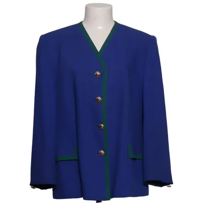 Blazer (AUDREY FANTASIE-IMPRIME) van Delmod Acetaat, Polyester, Wol