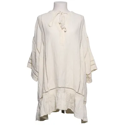Robe (Blanc) de H&M Trend Coton, Élasthane