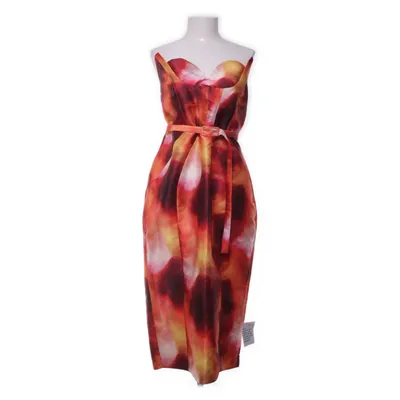 Kjole (Orange, Flerfarvet) fra ASOS Luxe Polyester