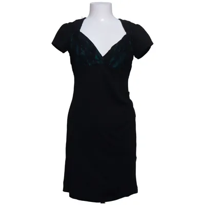Klänning (Svart, Grön) från Black Premium Bomull, Elastan, Polyester
