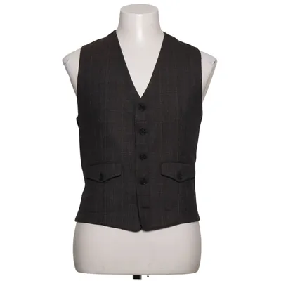 Suit vest (Gray, Black) from Riley Polyester, Viscose, Wool
