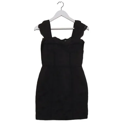 Robe (Noir) de Ida Sjöstedt Acétate, Coton, Polyamide, Polyester