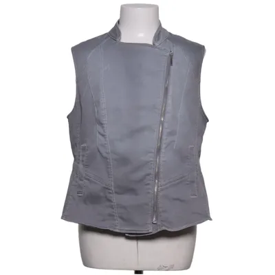 Gilet de motard (Gris) de G.W. Coton, Élasthane, Polyester