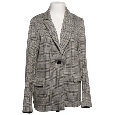 Blazer (Gray, Multicolored) from Visual Clothing Project Elastane, Polyester, Viscose