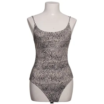 Maillot de bain une pièce (Beige, Noir) de Arket Élasthane, Polyamide, Polyester