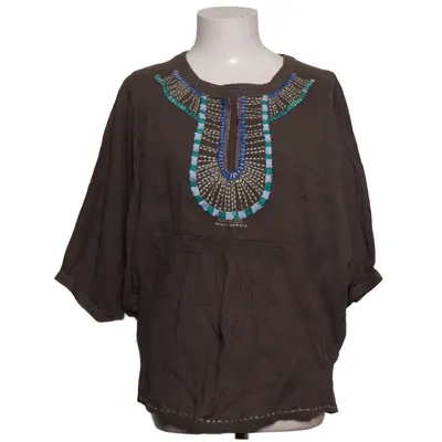 Blouse (Bruin) van Peace & Love Katoen