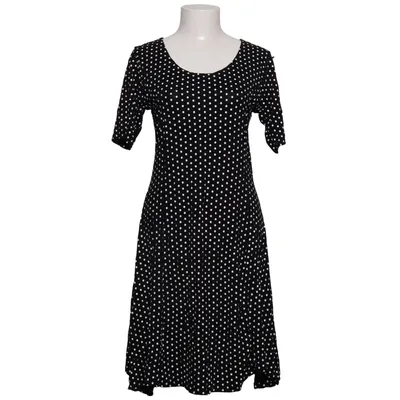 Jurk (Zwart, Wit) van Elitzia Elastaan, Viscose