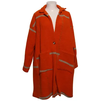 Jakke (Orange, Grå) fra Reunion Akryl, Polyester