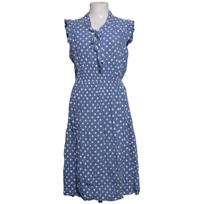 Robe (Bleu, Blanc) de Zauberstern Viscose