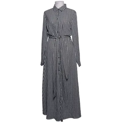 Shirt dress (Black, White) from Axara Paris Polyester