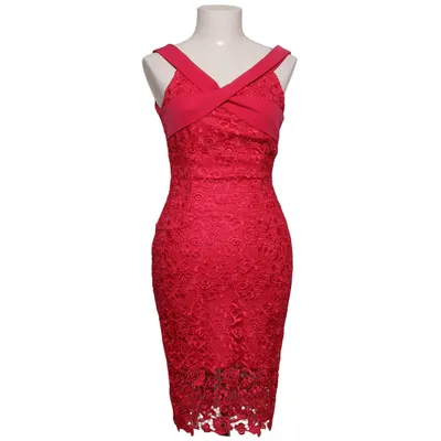 Cocktailjurk (Rood) van Paper Dolls Elastaan, Polyester