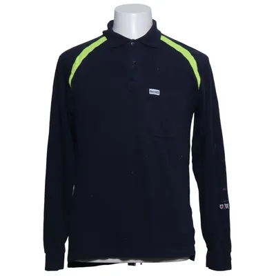 Henley shirt (Blue, Yellow) from Fristads Cotton