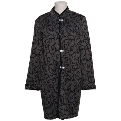 Cardigan (Gris, Noir) de Aspens Polyester, Laine