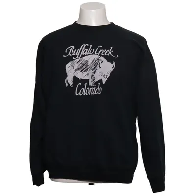 Sweatshirt (Sort) fra Hanes Bomuld, Polyester