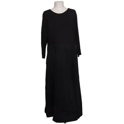 Robe longue (Noir) de Jasper Conran Coton, Élasthane, Nylon, Viscose