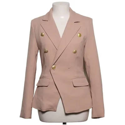 Blazer (Beige) van Misspap Elastaan, Polyester