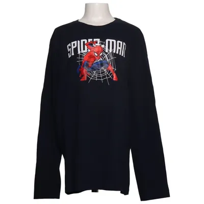 Langærmet t-shirt (Blå) fra Marvel Spiderman Bomuld