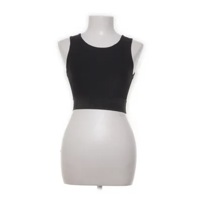 Crop top (Black) from Rabena Elastane, Nylon