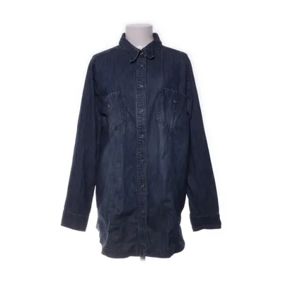 Denim blouse (Blauw) van Plus by Ellos