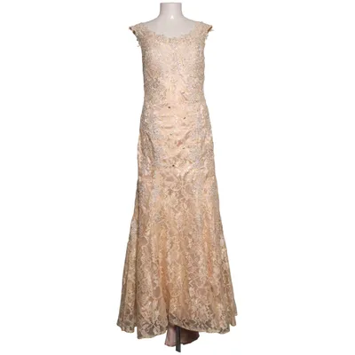Robe de soirée (Beige, Blanc)