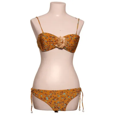 Bikini (Geel, Meerkleurig) van Watercult Elastaan, Polyamide, Polyester