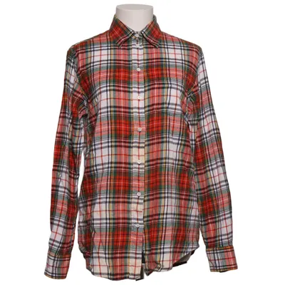 Chemise en flanelle (Rouge, Vert, Blanc) de GANT Coton