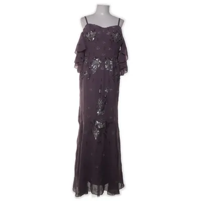 Aftonklänning (Lila, Silverfärgad) från Maya Polyester