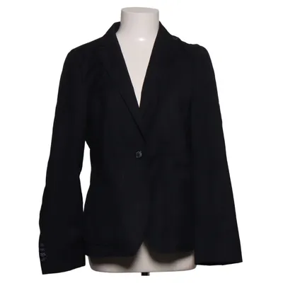 Blazer (Zwart) van American English by Park Lane Polyester, Wol