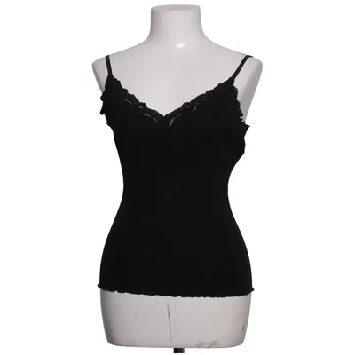Tanktop (Zwart) van Rosemunde Katoen, Elastaan, Polyamide, Zijde