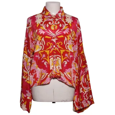 Blouse (Red, Pink, Yellow, Multicolored) from Gold & Silver Viscose