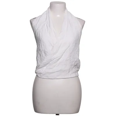 Halterneck top (Hvid) fra Bamboo Blonde Bomuld
