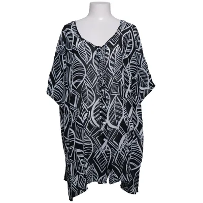 Bluse (Sort, Hvid) fra Sempre Priu Viscose