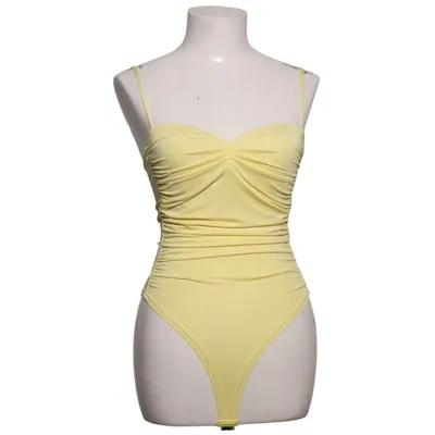 Body (Gul) från GiorGia Elastan, Polyester, Viskos