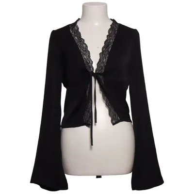 Wikkelblouse (Zwart) van Rumours Elastaan, Polyamide, Polyester