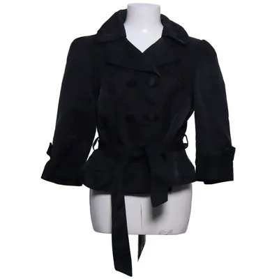 Trench coat (Black) from Xanaka Cotton, Polyamide, Polyester