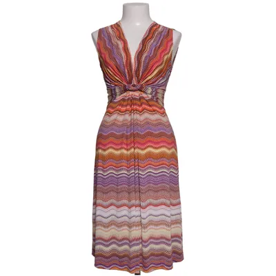 Klänning (Lila, Orange, Flerfärgad) från Ilse Jacobsen Hornbæk Elastan, Polyester